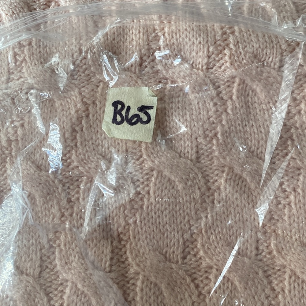 NWOT VENUS Pink Asymmetrical One-Shoulder Sweater Dress L B65 - Picture 5 of 5